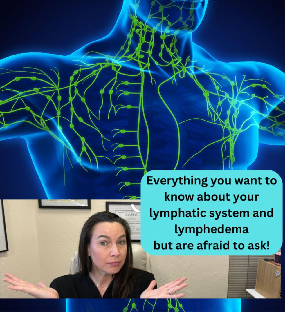 All the basics you need to know about your lymphatic system and lymphedema!