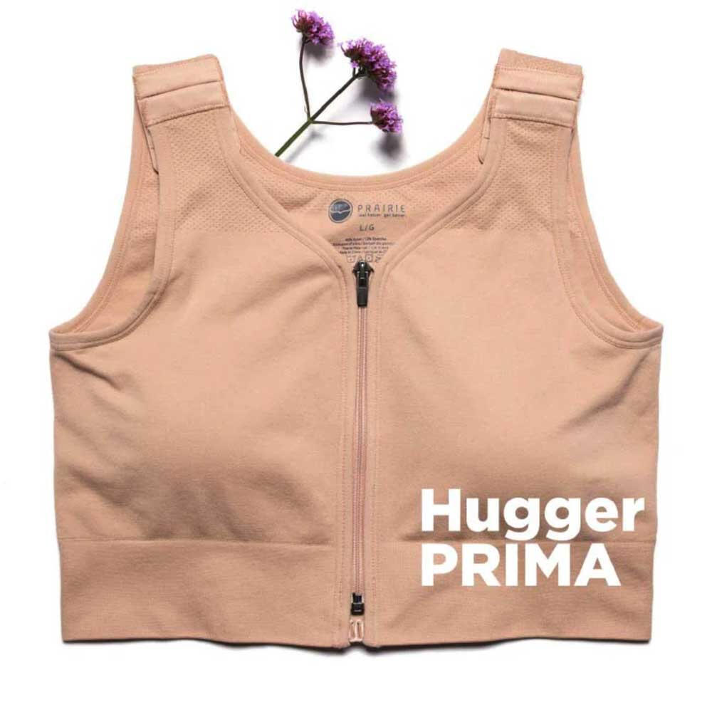 HuggerPRIMA Post-Surgical and Lymphedema Compression Bra and Binder
