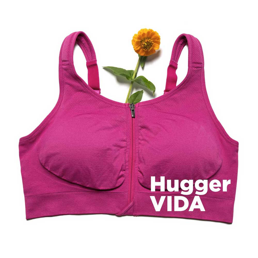 HuggerPRIMA Post-Surgical and Lymphedema Compression Bra and Binder